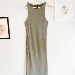 Bodycon douple layers dress